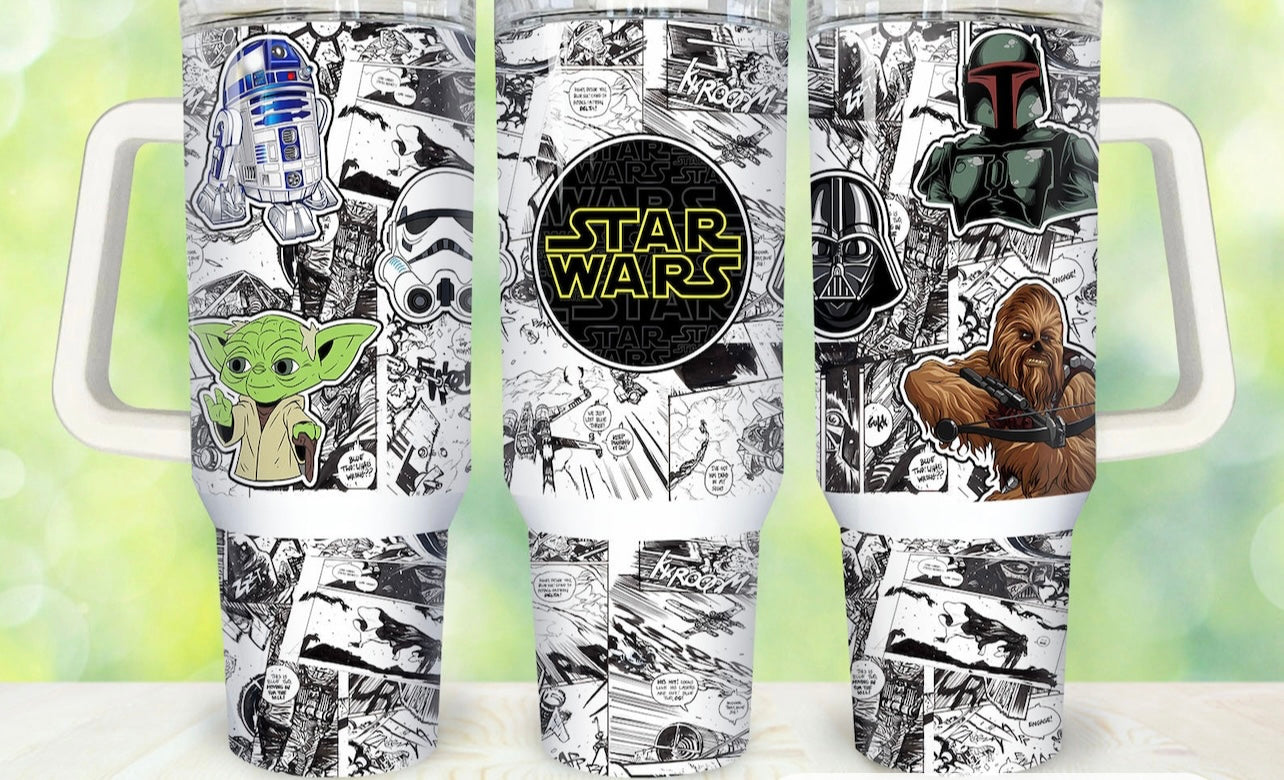 Star Wars 40oz Dupe Tumbler