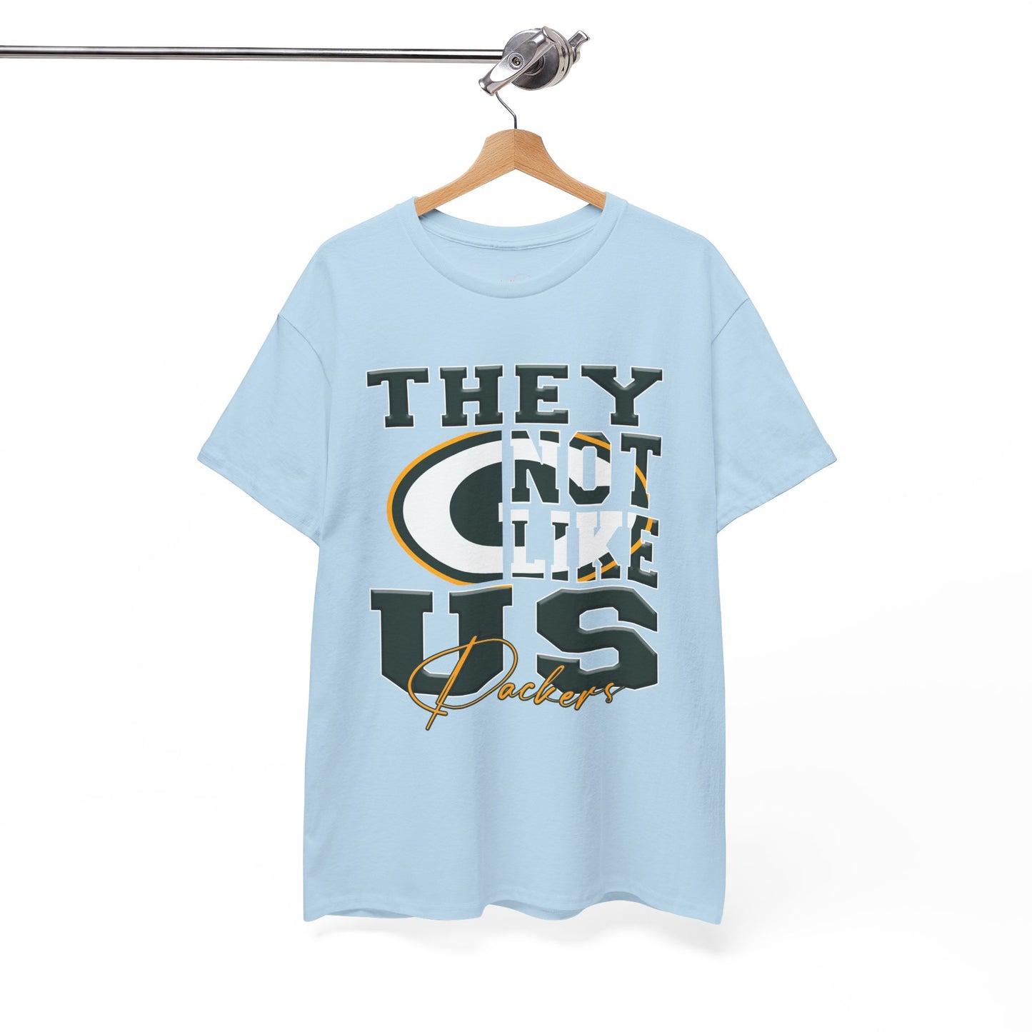 Green Bay Packers Football Tee, Packers Fans Shirt, Green Bay Packers Unisex Tee, They Not Like Us, Sports Tee, Game Day Shirt