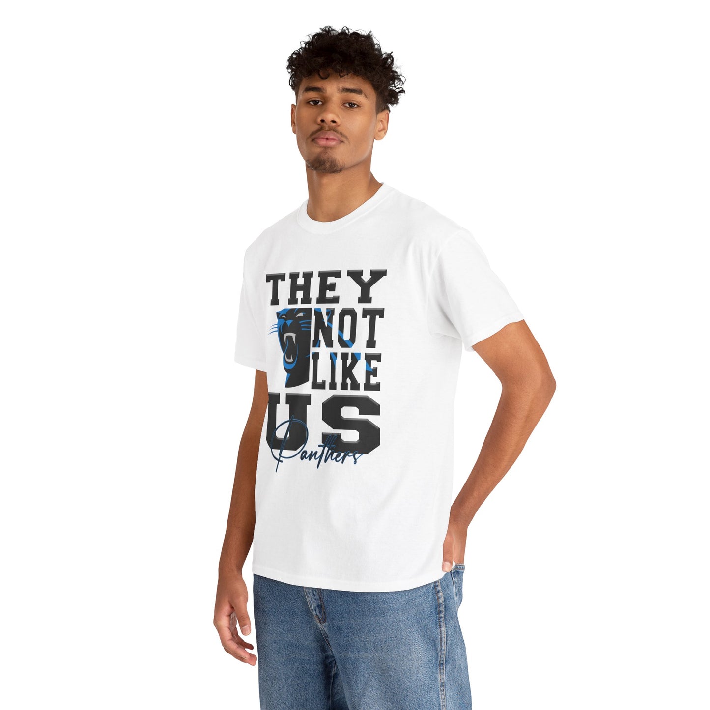 Carolina Panthers Football Tee, Carolina Panthers Fans Shirt, Carolina Panthers Unisex Tee, They Not Like Us, Sports Tee, Game Day Shirt