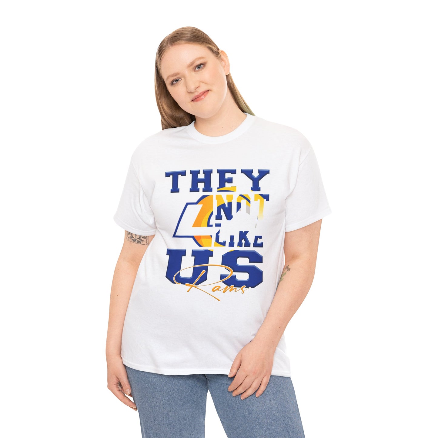 Los Angeles Rams Football Tee, Los Angeles Rams Fans Shirt, Los Angeles Rams Unisex Tee, They Not Like Us, Sports Tee, Game Day Shirt