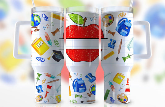 Teachers 40oz Dupe Tumbler