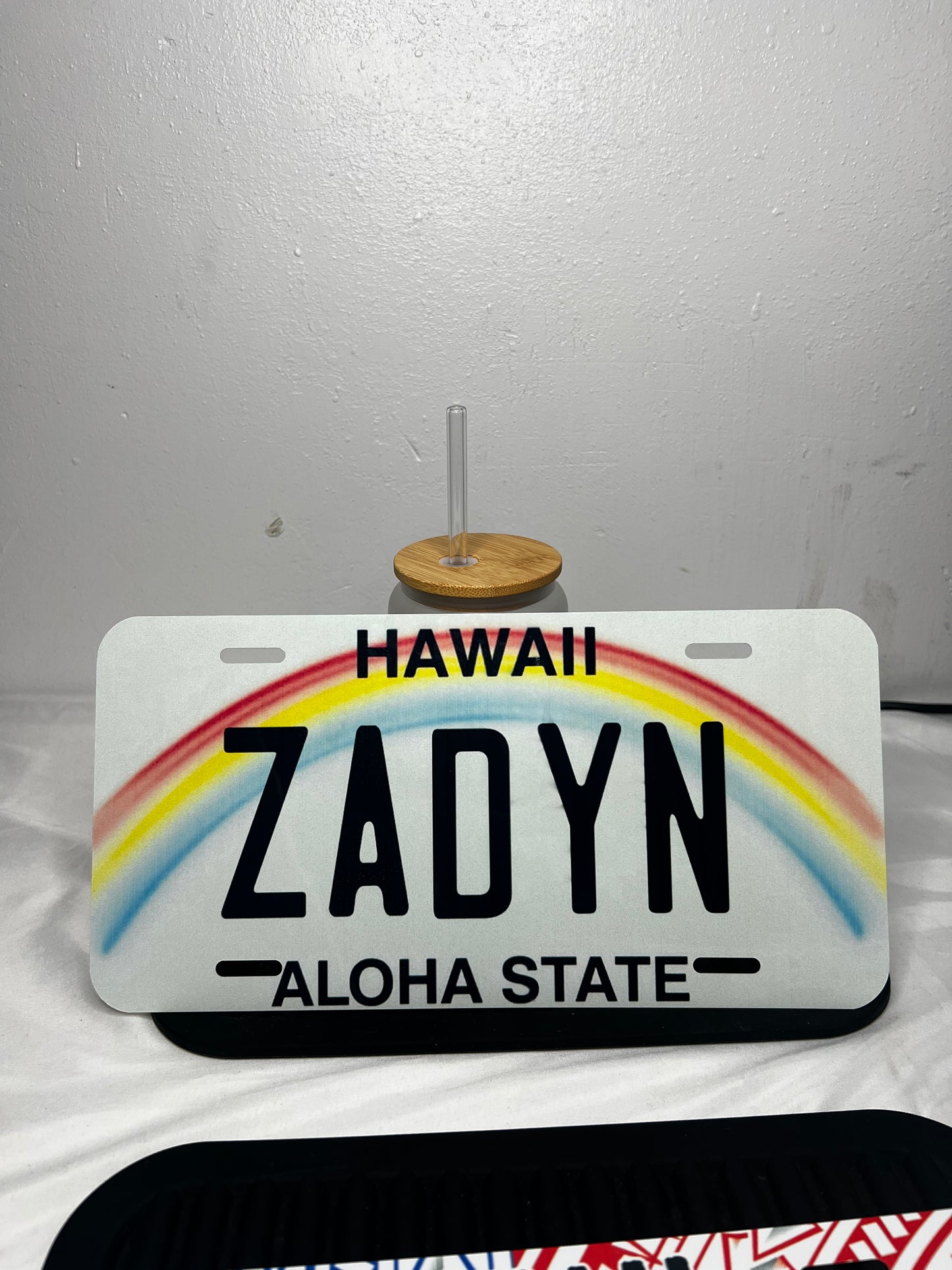 Graduation License Plate Leis