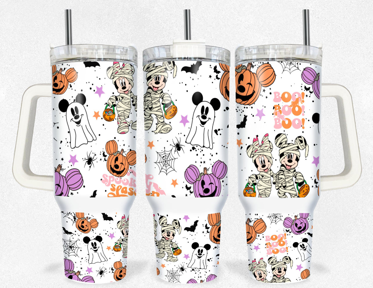 Magical Mouse Halloween 40oz Dupe Tumbler