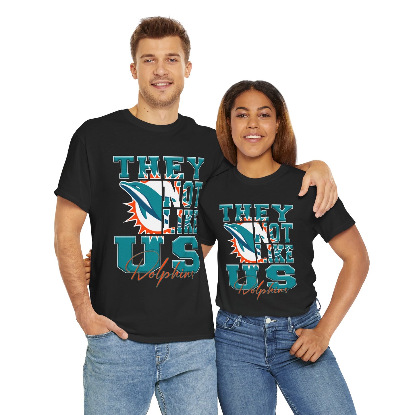 Miami Dolphins Football Tee, Dolphins Fans Shirt, Miami Dolphins Unisex Tee, They Not Like Us, Sports Tee, Game Day Shirt