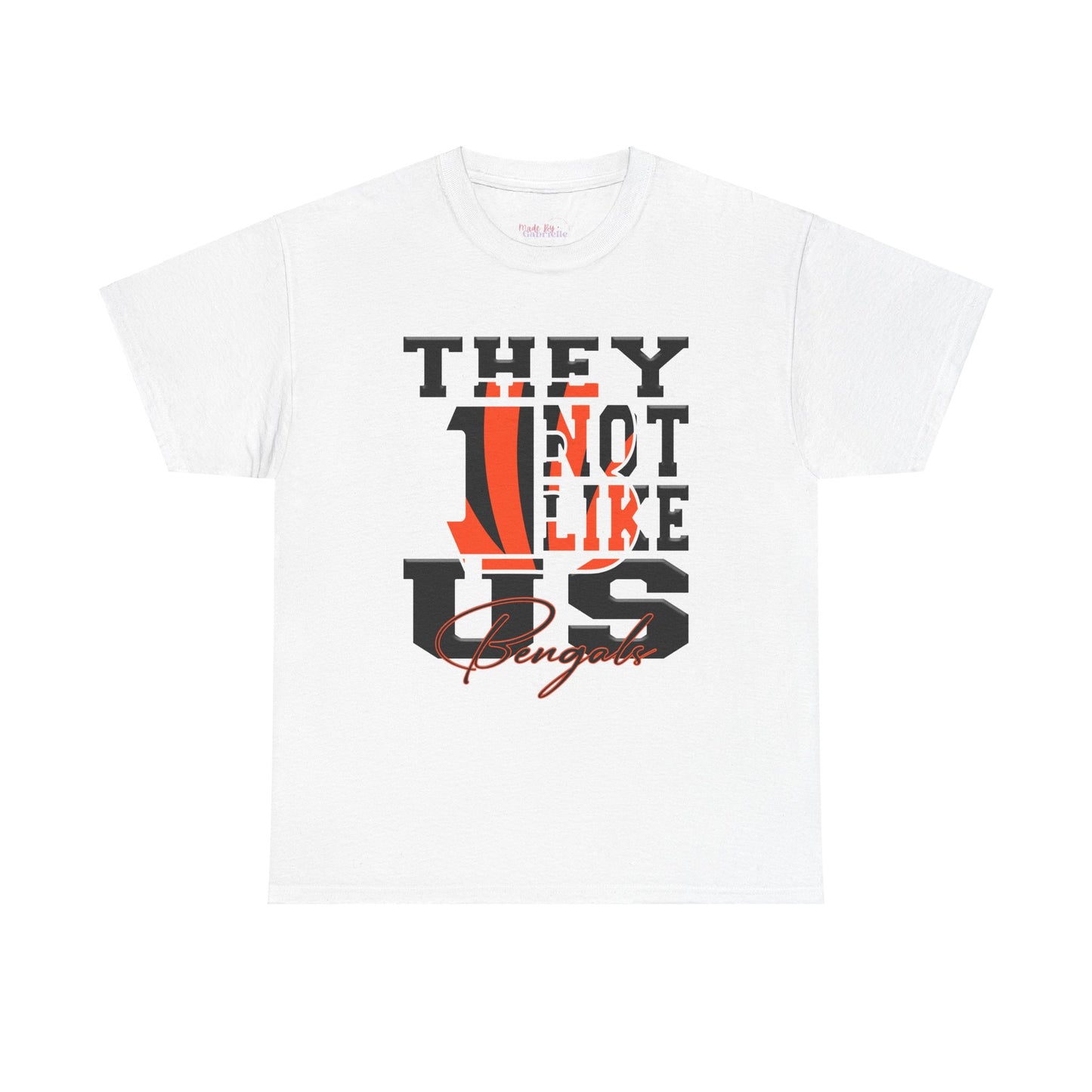 Football Tee, Bengals Fans Shirt, Cincinnati Bengals Unisex Tee, They Not Like Us, Sports Tee, Game Day Shirt, Chicago