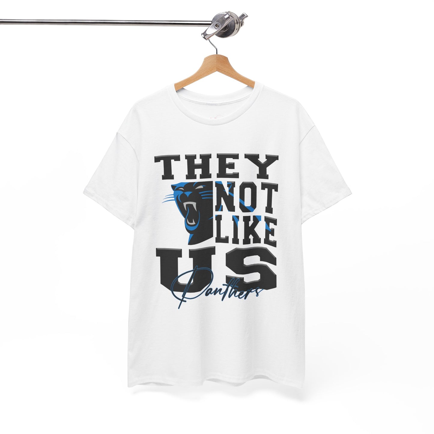 Carolina Panthers Football Tee, Carolina Panthers Fans Shirt, Carolina Panthers Unisex Tee, They Not Like Us, Sports Tee, Game Day Shirt