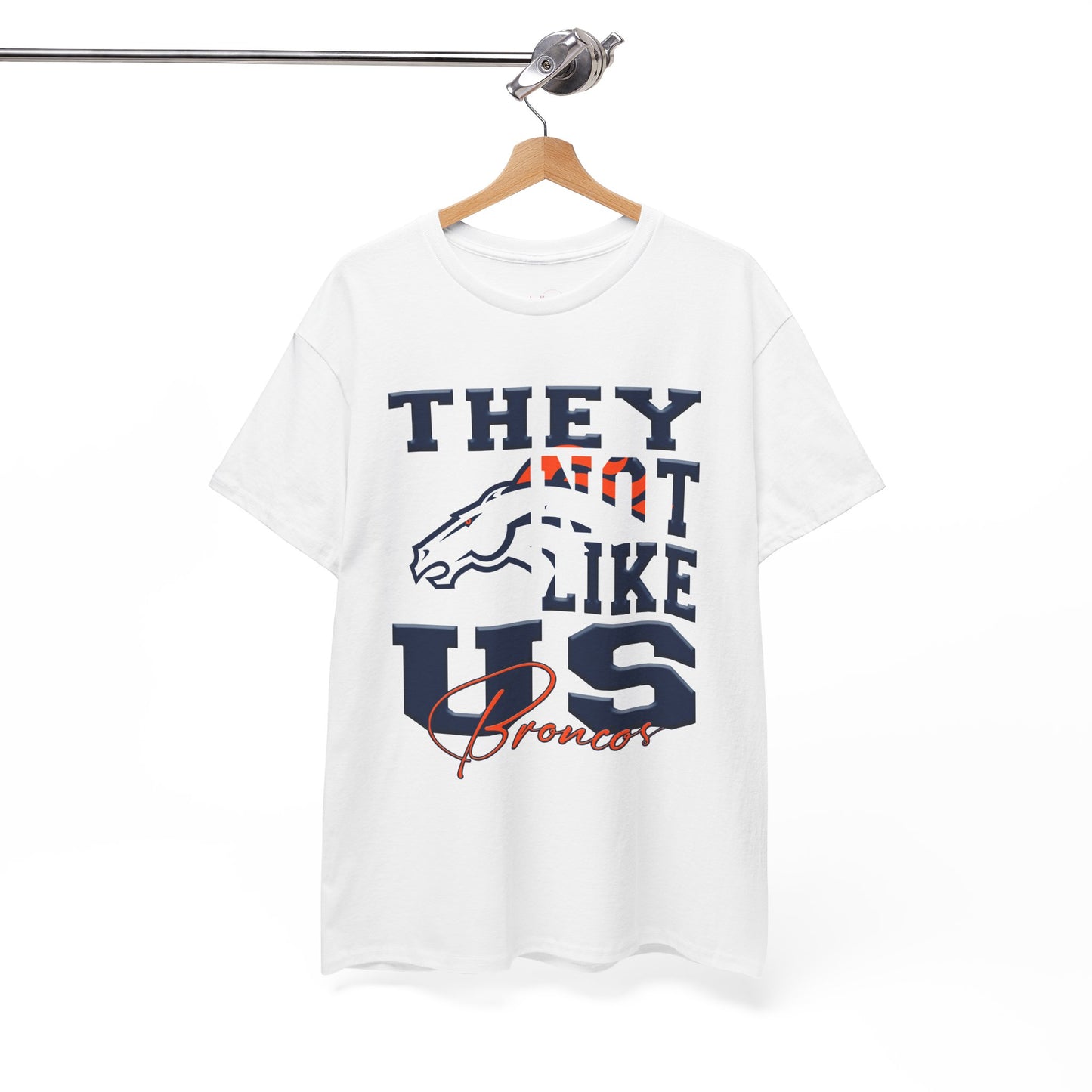 Denver Broncos Football Tee, Broncos Fans Shirt, Denver Broncos Unisex Tee, They Not Like Us, Sports Tee, Game Day Shirt, Chicago