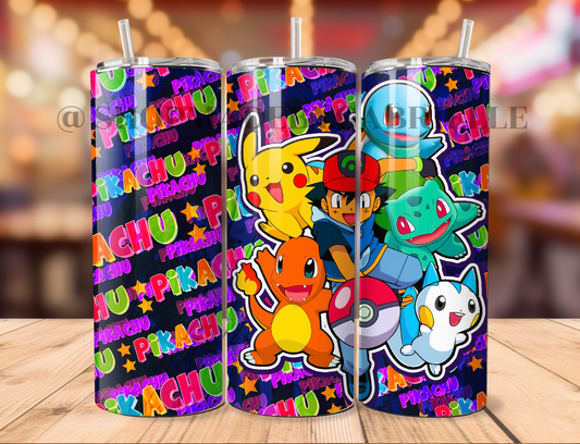 Pokemon Crew 20oz Tumbler