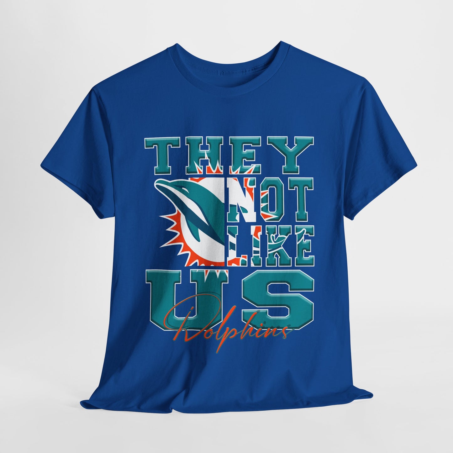 Miami Dolphins Football Tee, Dolphins Fans Shirt, Miami Dolphins Unisex Tee, They Not Like Us, Sports Tee, Game Day Shirt