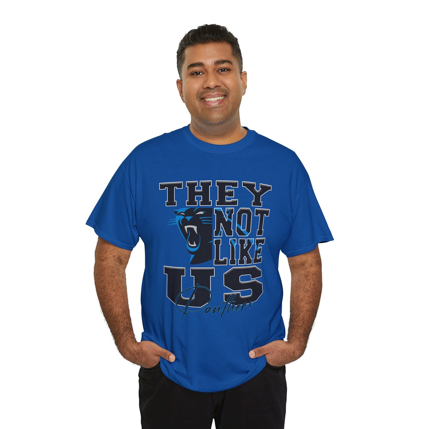 Carolina Panthers Football Tee, Carolina Panthers Fans Shirt, Carolina Panthers Unisex Tee, They Not Like Us, Sports Tee, Game Day Shirt