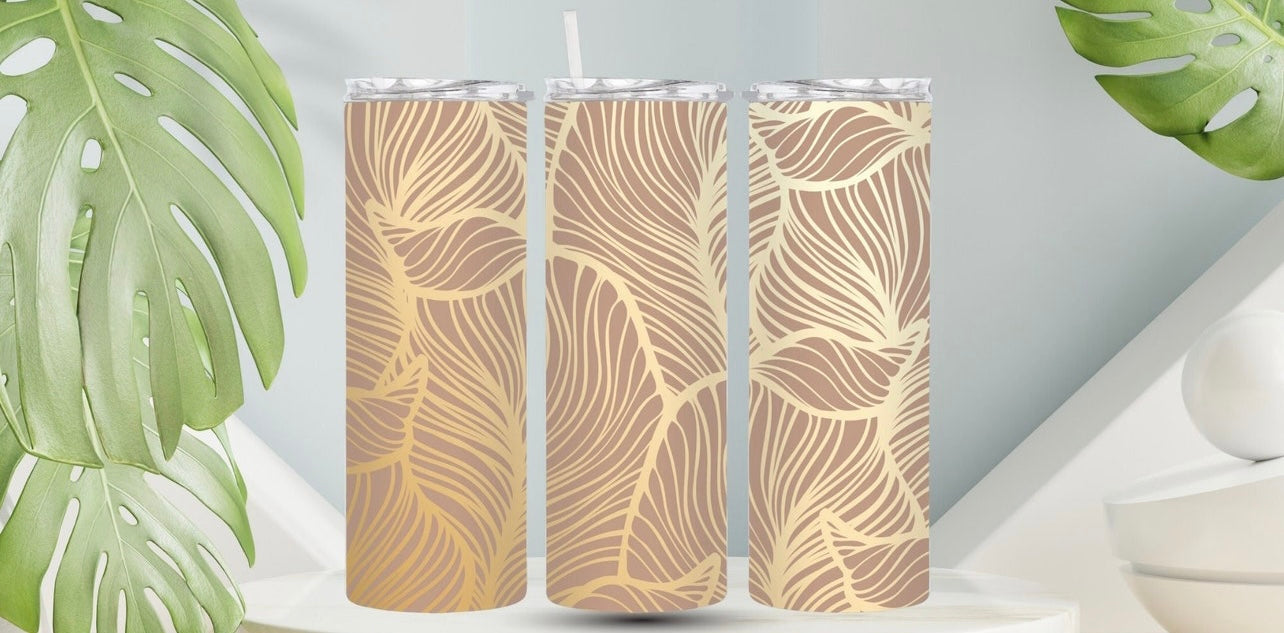 Hawaiian Palm 20oz Tumbler