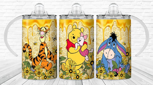 Pooh Drip 12oz 2-in-1 Sippy Cup