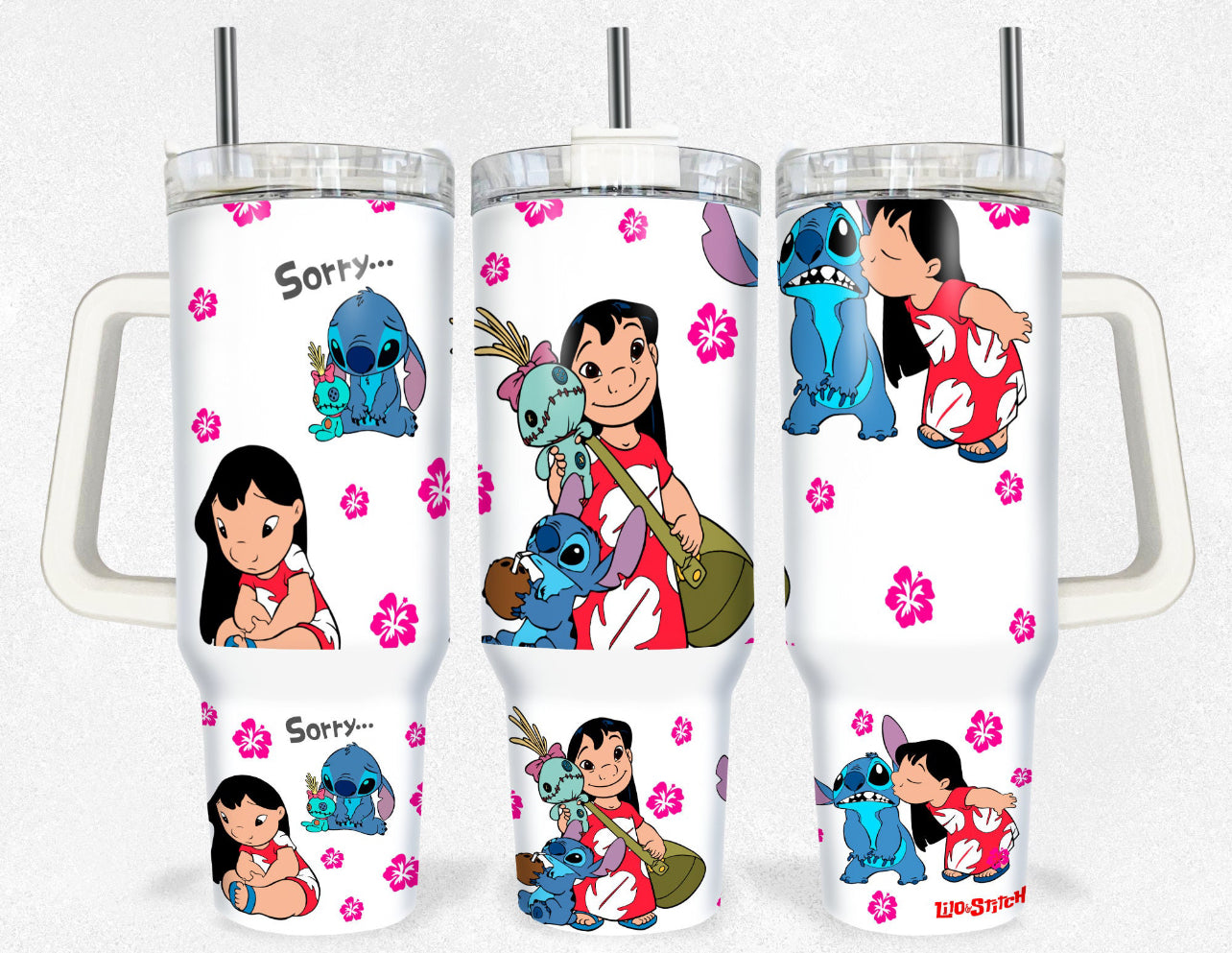 Lilo & Stitch 40oz Dupe Tumbler