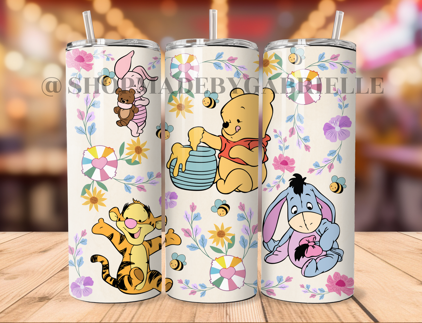 Baby Pooh Spring 20oz Tumbler