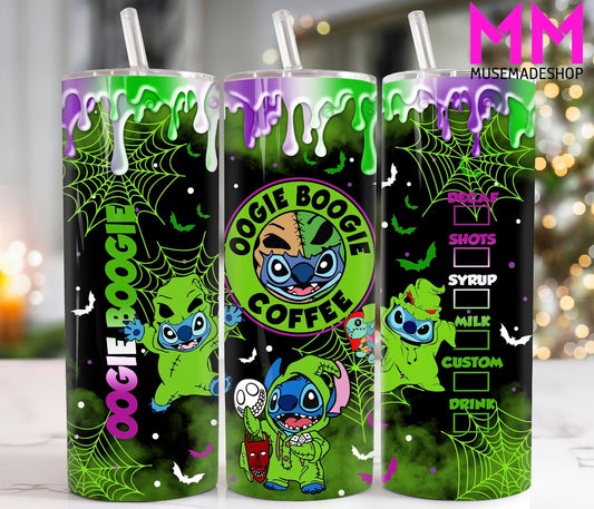 Oogie Boogie Stitch 20oz Tumbler