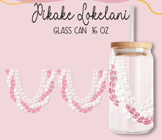 Pikake Lokelani 16oz Glass Can