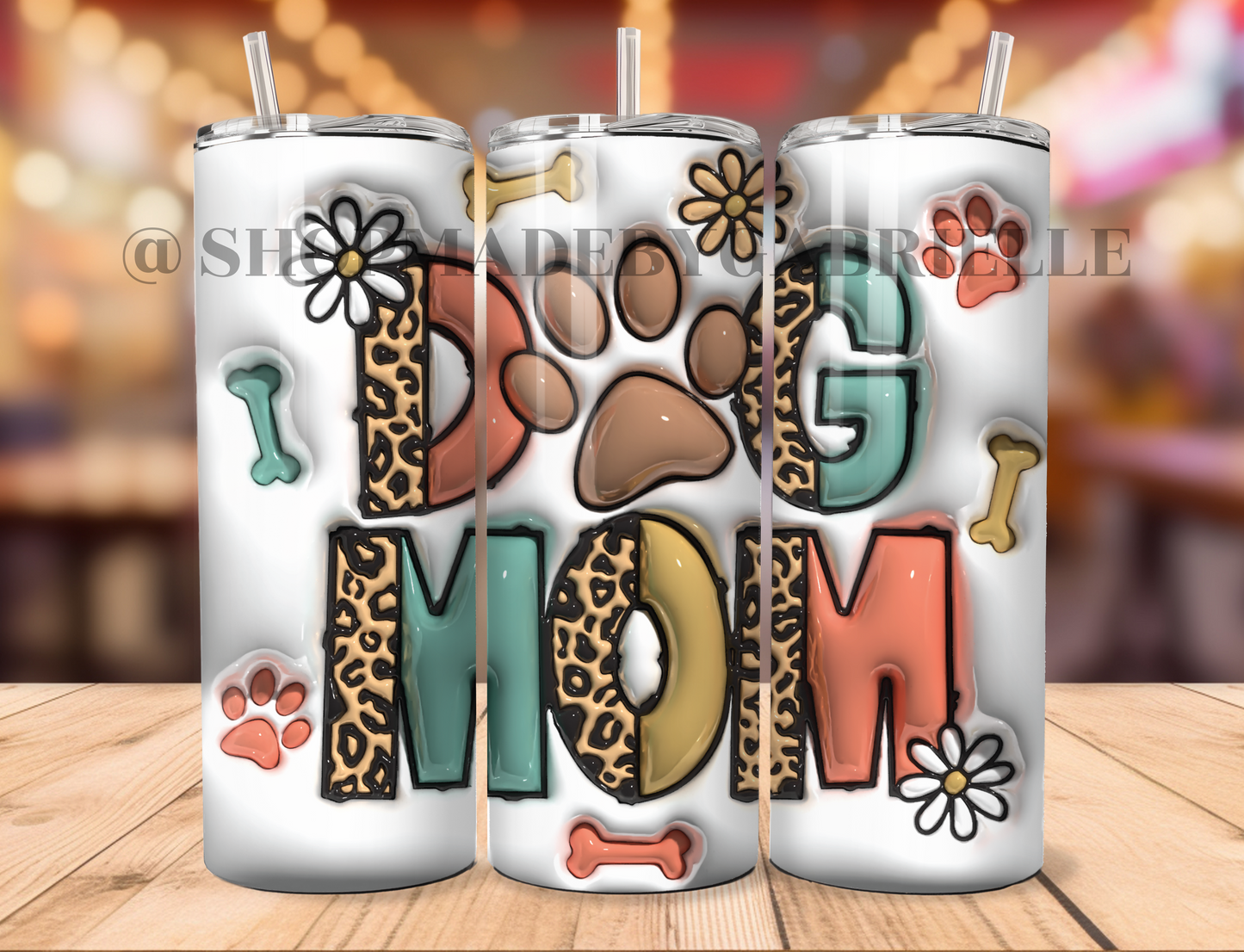 Dog Mom 20oz Tumbler