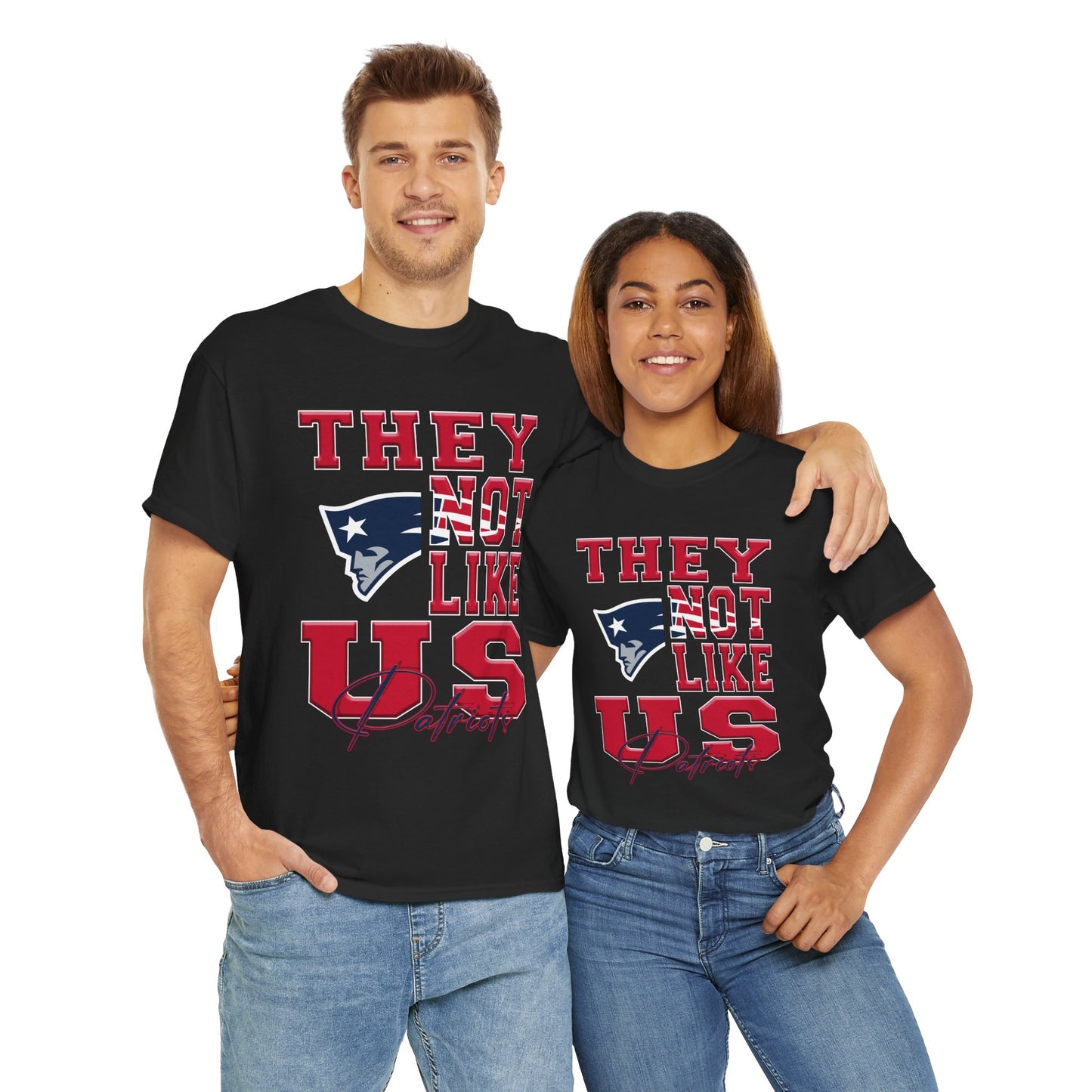 New England Patriots Football Tee, Patriots Fans Shirt, New England Patriots Unisex Tee, They Not Like Us, Sports Tee, Game Day Shirt