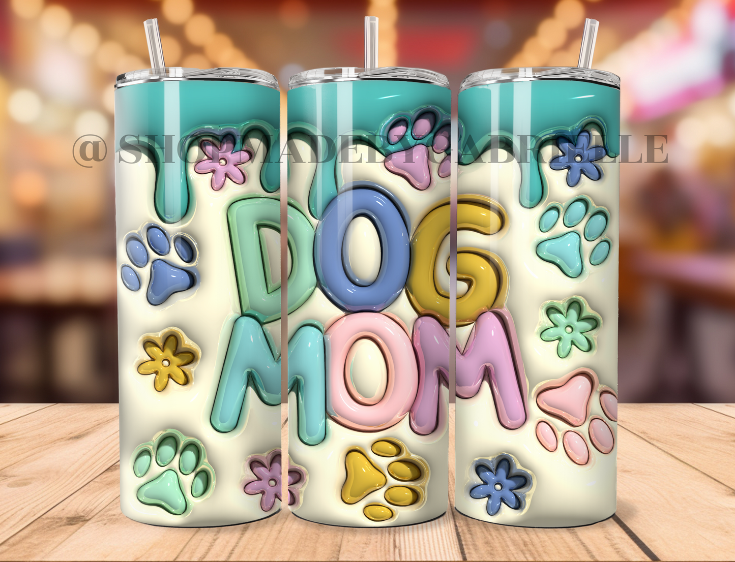 Dog Mom 20oz Tumbler