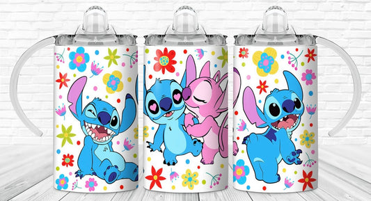 Stitch & Angel 12oz 2-in-1 Sippy Cup