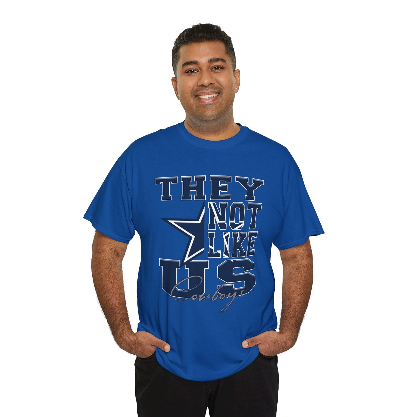 Dallas Cowboys Football Tee, Cowboys Fans Shirt, Dallas Cowboys Unisex Tee, They Not Like Us, Sports Tee, Game Day Shirt