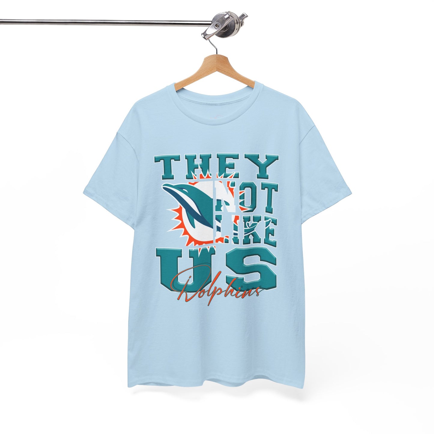 Miami Dolphins Football Tee, Dolphins Fans Shirt, Miami Dolphins Unisex Tee, They Not Like Us, Sports Tee, Game Day Shirt