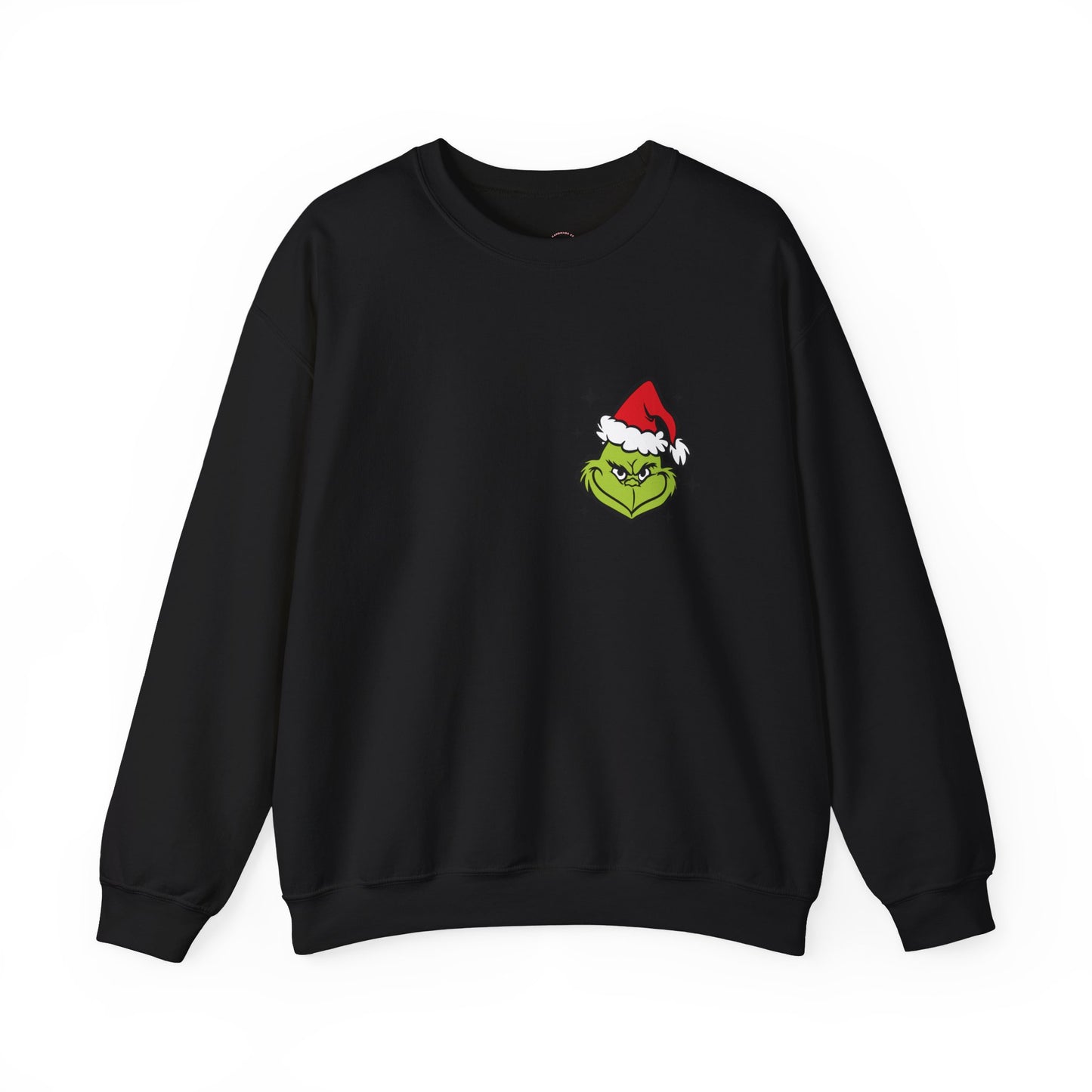 In My Grinchy Era Christmas Sweatshirt, Just do it Crewneck, Stink Stank Stunk Sweater, Chritstmas Gift, Christmas Apparel, Front & Back