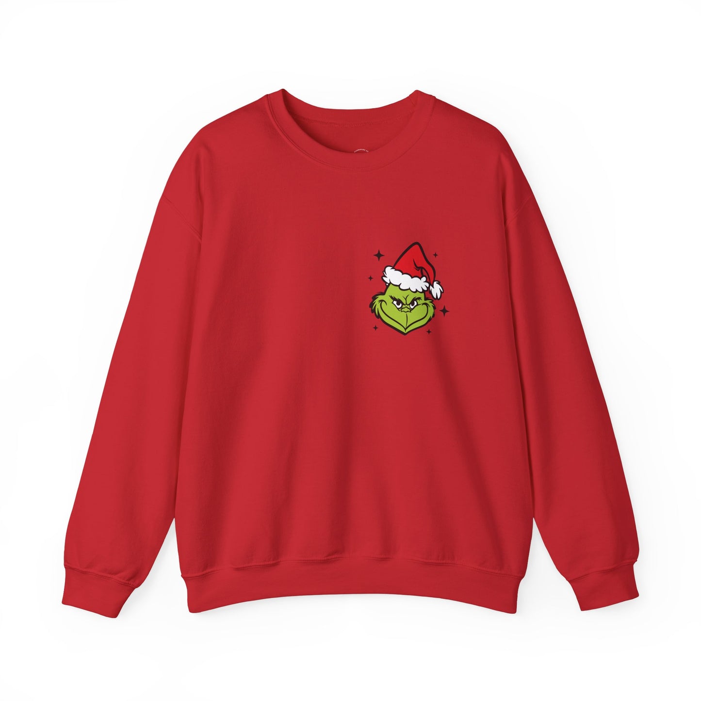 In My Grinchy Era Christmas Sweatshirt, Just do it Crewneck, Stink Stank Stunk Sweater, Chritstmas Gift, Christmas Apparel, Front & Back