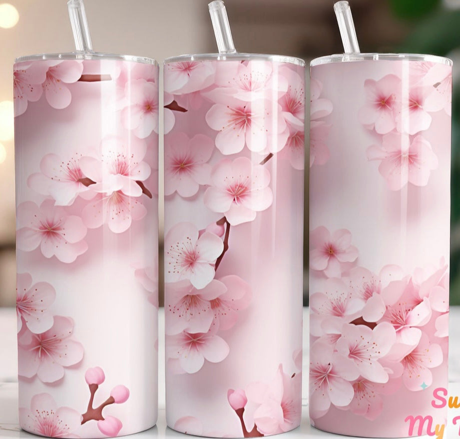 Cherry Blossom 20oz Tumbler