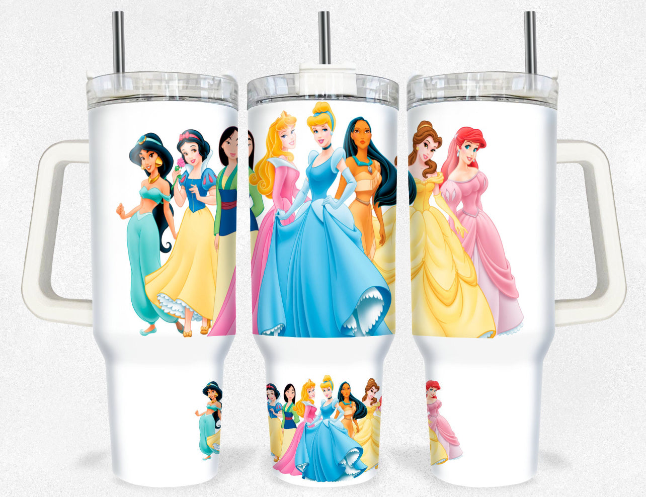 Magical Princesses 40oz Dupe Tumbler