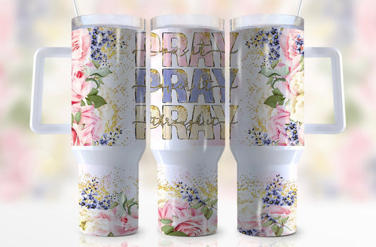 Pray 40oz Dupe Tumbler