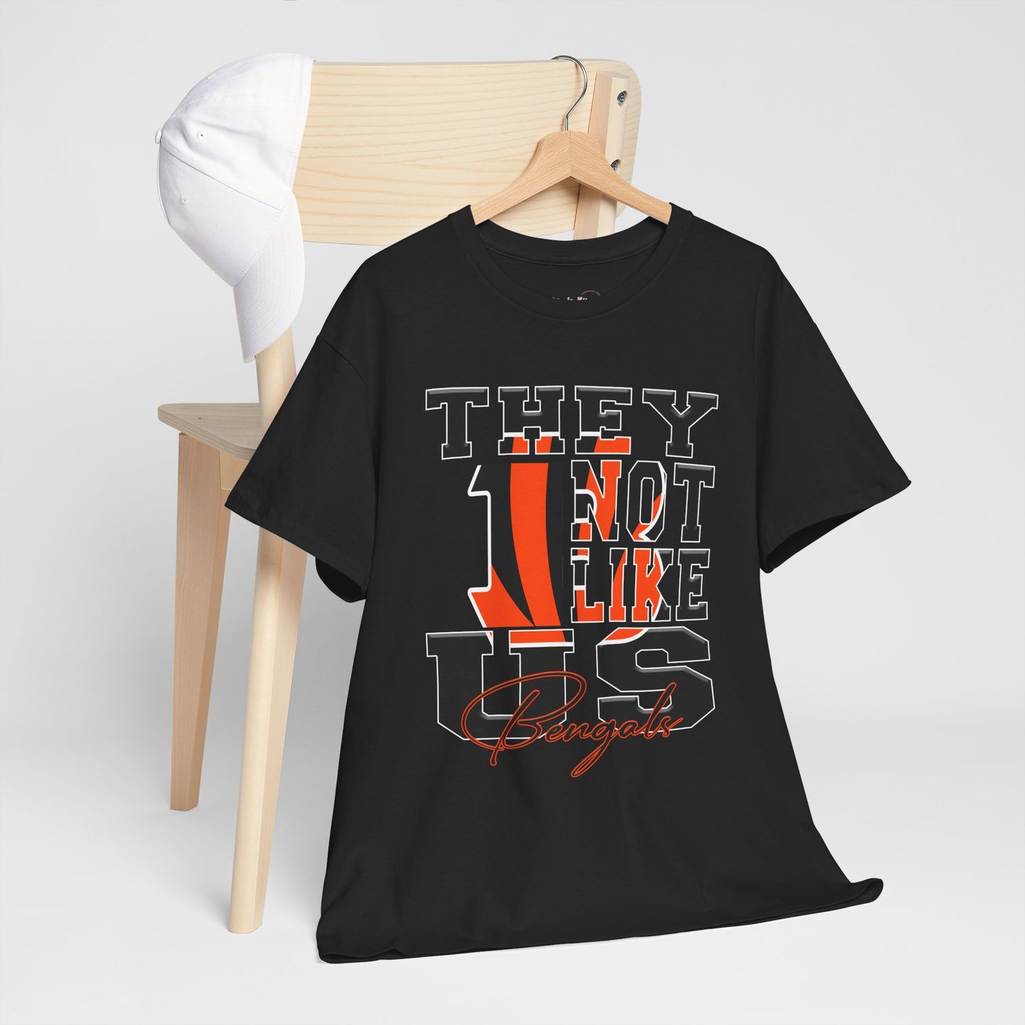 Football Tee, Bengals Fans Shirt, Cincinnati Bengals Unisex Tee, They Not Like Us, Sports Tee, Game Day Shirt, Chicago