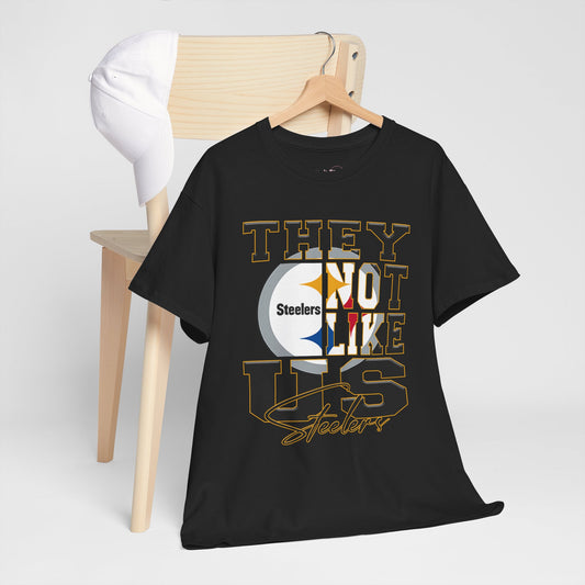 Pittsburgh Steelers Football Tee, Steelers Fans Shirt, Pittsburgh Steelers Unisex Tee, They Not Like Us, Sports Tee, Game Day Shirt