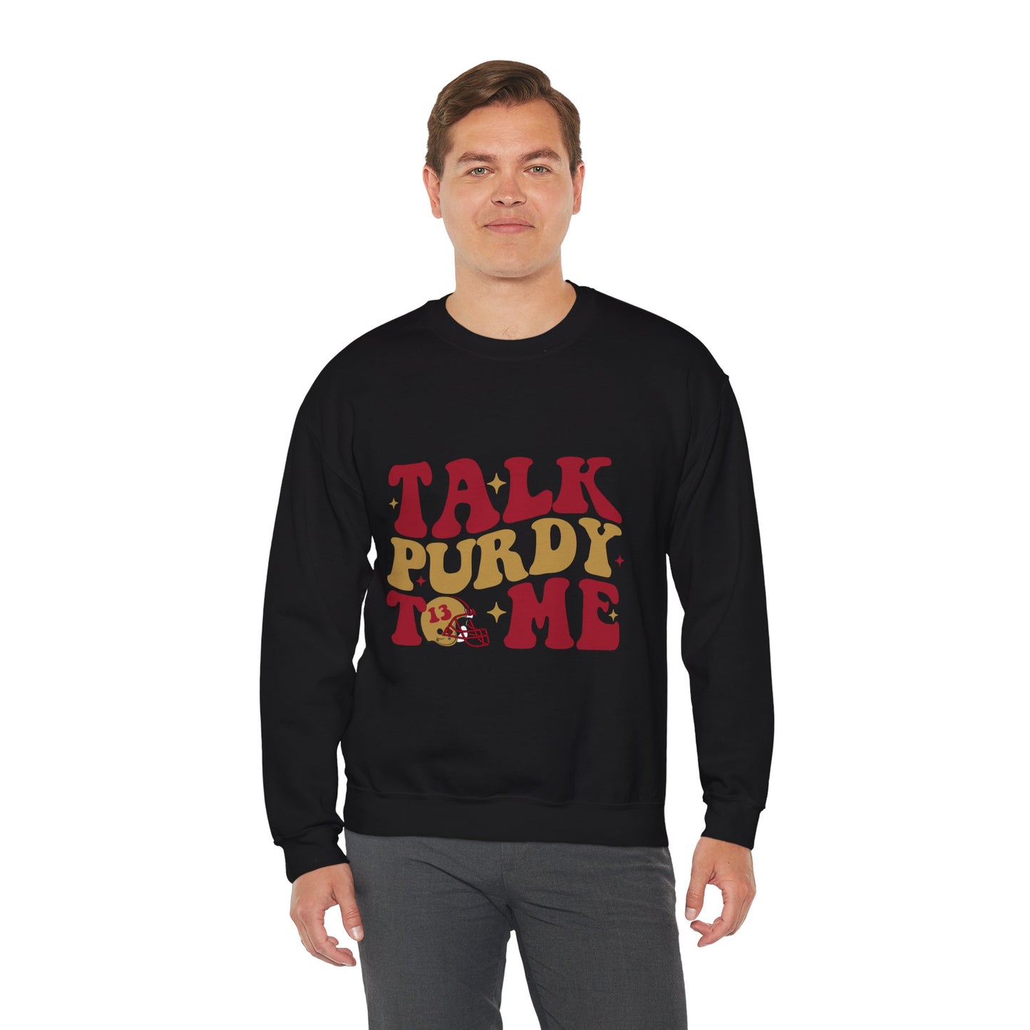 Talk Purdy To Me Sweatshirt, Talk Purdy To Me Hoodie, Purdy Damn Relevant Sweatshirt, Purdy Era, Purdy Sweatshirt, Purdy Sweat, Purdy Hoodie