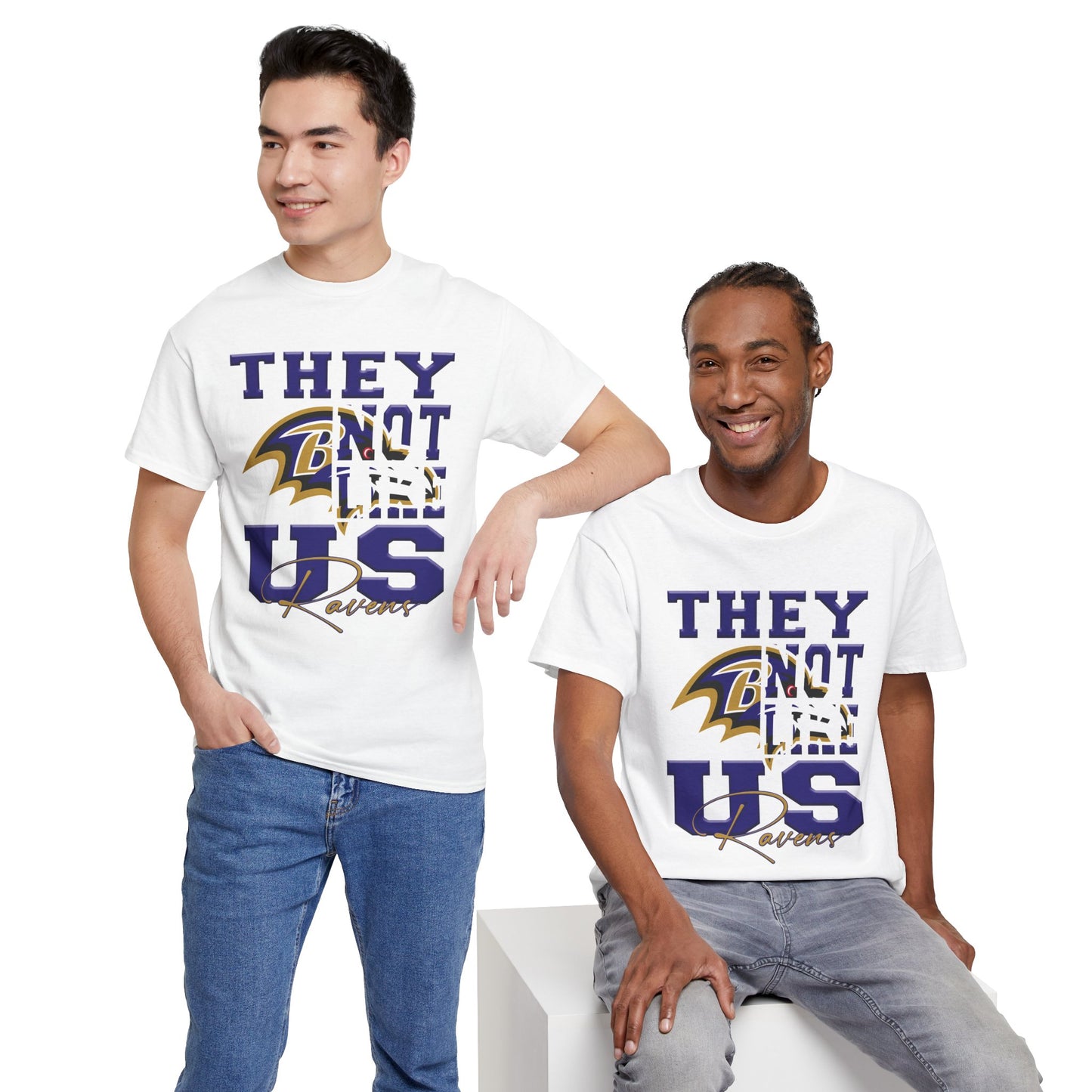 Baltimore Ravens Football Tee, Baltimore Ravens Fans Shirt, Baltimore Ravens Unisex Tee, They Not Like Us, Sports Tee, Game Day Shirt