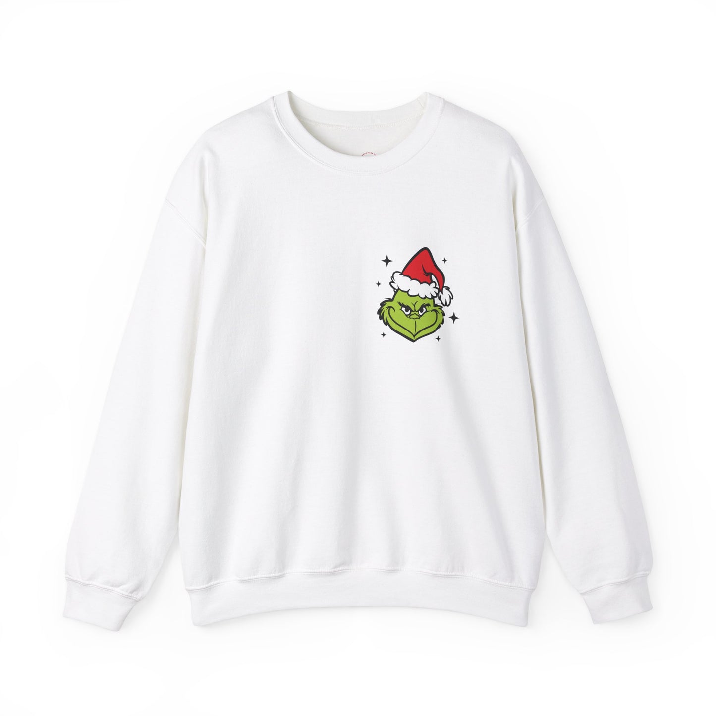 In My Grinchy Era Christmas Sweatshirt, Just do it Crewneck, Stink Stank Stunk Sweater, Chritstmas Gift, Christmas Apparel, Front & Back