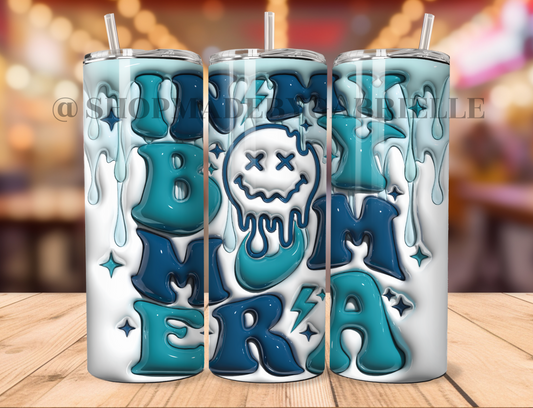 In my boy mom era 3D 20oz Tumbler