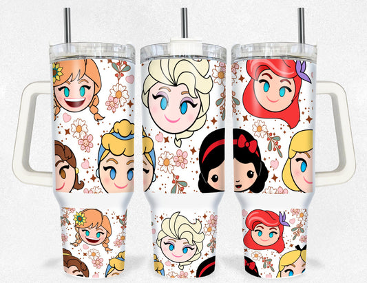 Princesses 40oz Dupe Tumbler