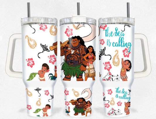 Maui & Moana 40oz Dupe Tumbler