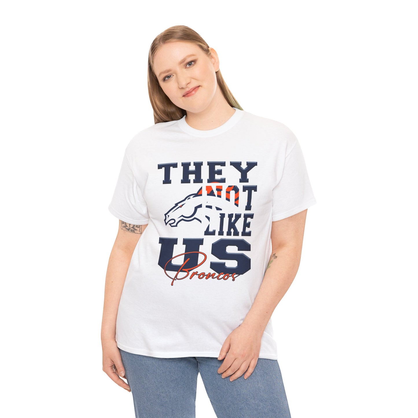 Denver Broncos Football Tee, Broncos Fans Shirt, Denver Broncos Unisex Tee, They Not Like Us, Sports Tee, Game Day Shirt, Chicago