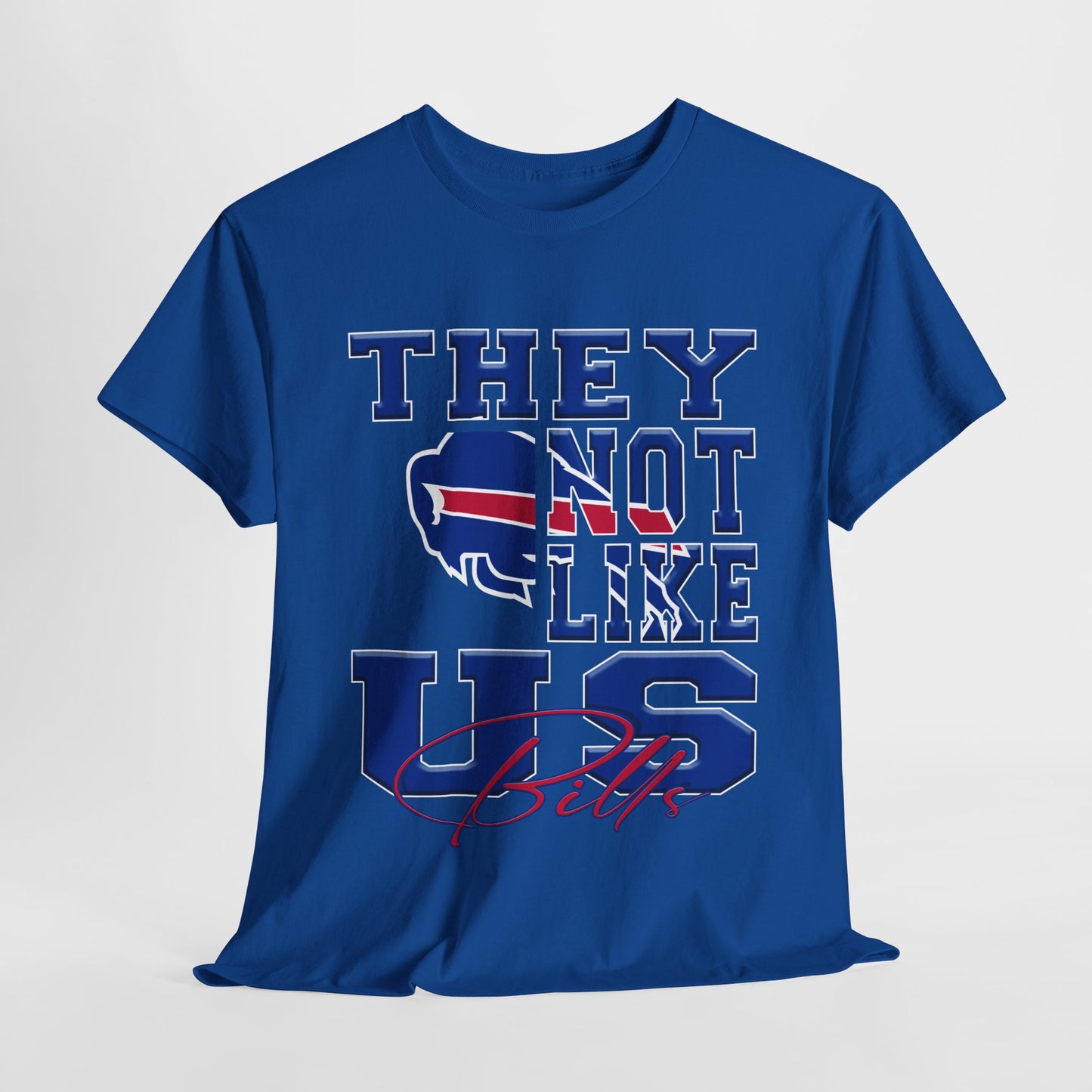 Buffalo Bills Football Tee, Bills Fans Shirt, Buffalo Bills Unisex Tee, They Not Like Us, Sports Tee, Game Day Shirt, Chicago