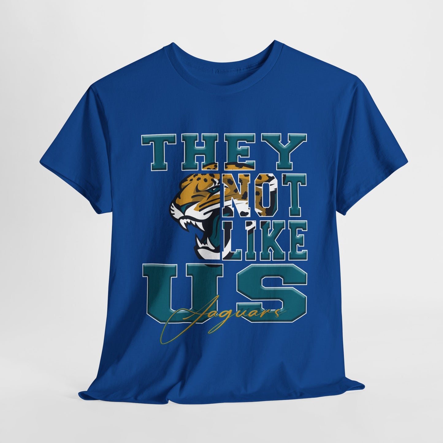 Jacksonville Jaguars Football Tee, Jaguars Fans Shirt, Jacksonville Jaguars Unisex Tee, They Not Like Us, Sports Tee, Game Day Shirt