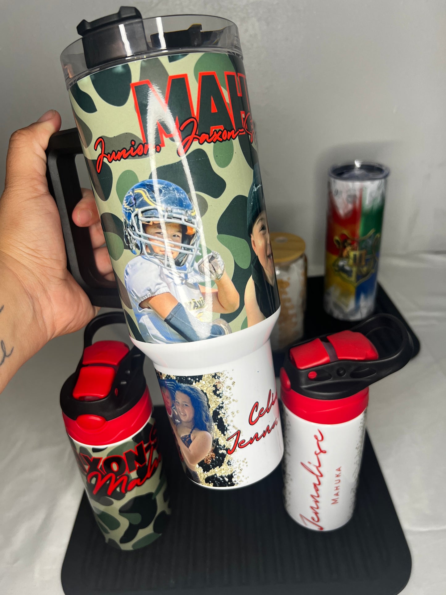 Completely Customized 40oz Dupe Tumbler