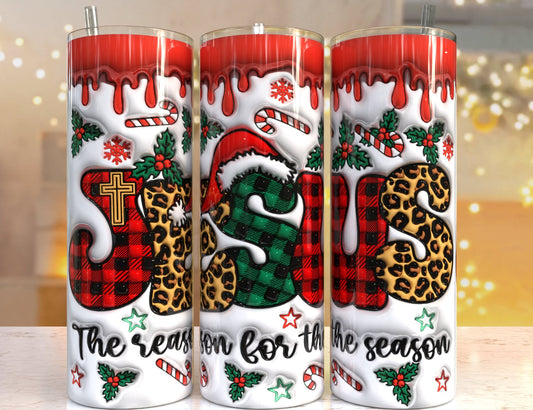 Jesus - The reason for the season Christmas 20oz Tumbler