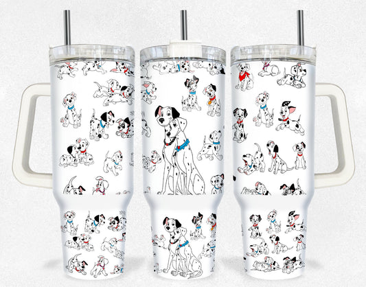 101 Dalmatians 40oz Dupe Tumbler