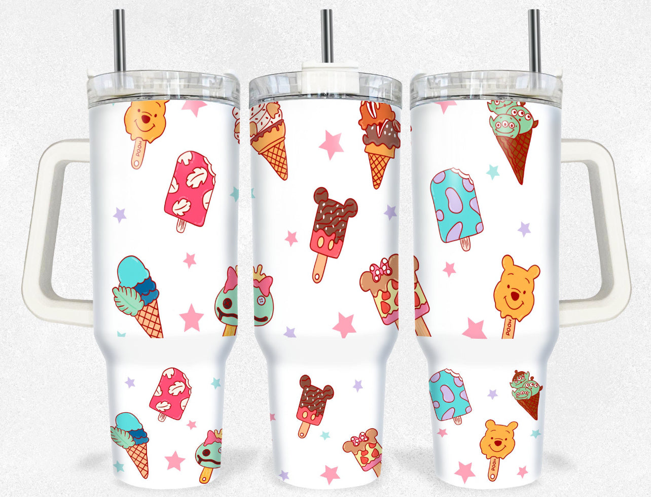 Magical Ice Cream 40oz Dupe Tumbler