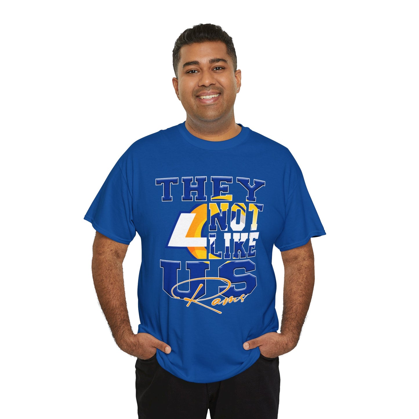 Los Angeles Rams Football Tee, Los Angeles Rams Fans Shirt, Los Angeles Rams Unisex Tee, They Not Like Us, Sports Tee, Game Day Shirt