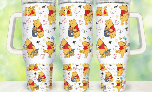 Winnie the pooh 40oz Dupe Tumbler