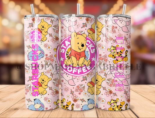 SB Pooh & Friends 20oz Tumbler