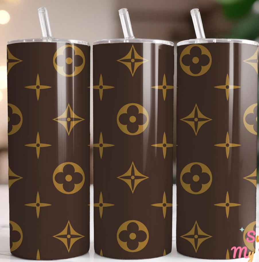 LV Inspired 20oz Tumbler